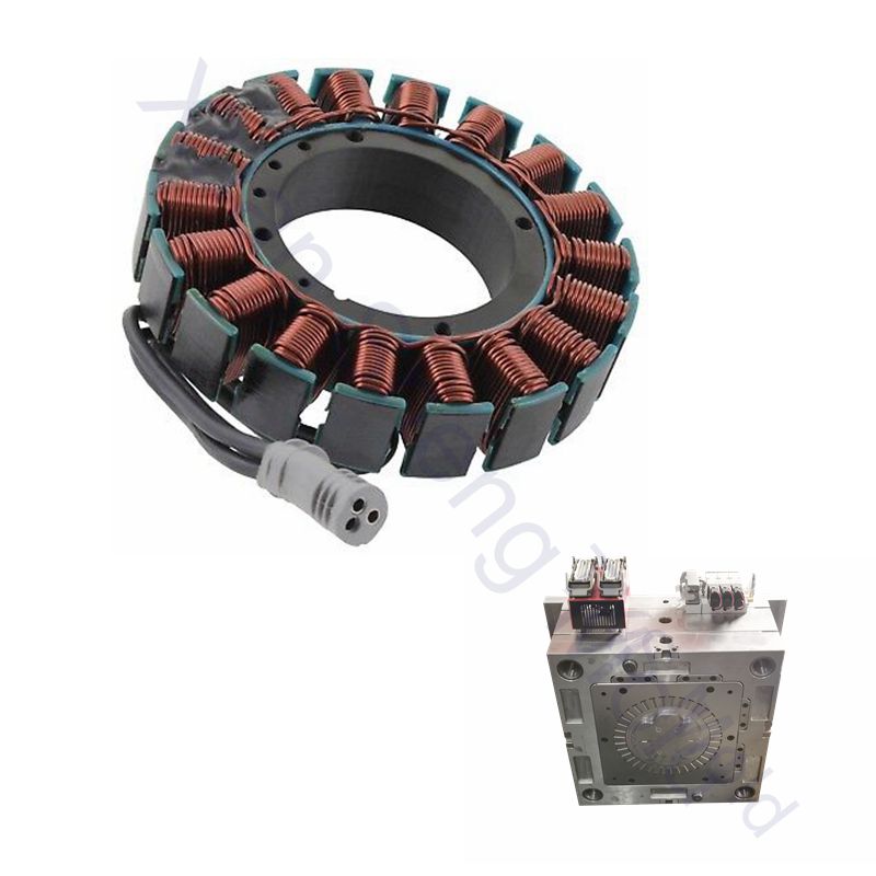 stator insulation precision overmould insert injection molding